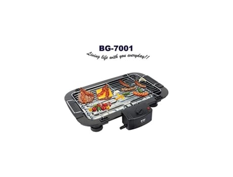 Barbacoa Eléctrica Bbq Grill Parrilla Plancha De Asar Para Cocina Camping Bg-7001 ORBIT