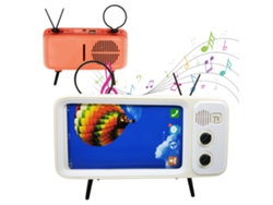 Soporte Para Teléfono Bluetooth Con Altavoz De Diseño Retro Para Teléfonos Móviles De 4,7 A 6,2 Pulgadas.