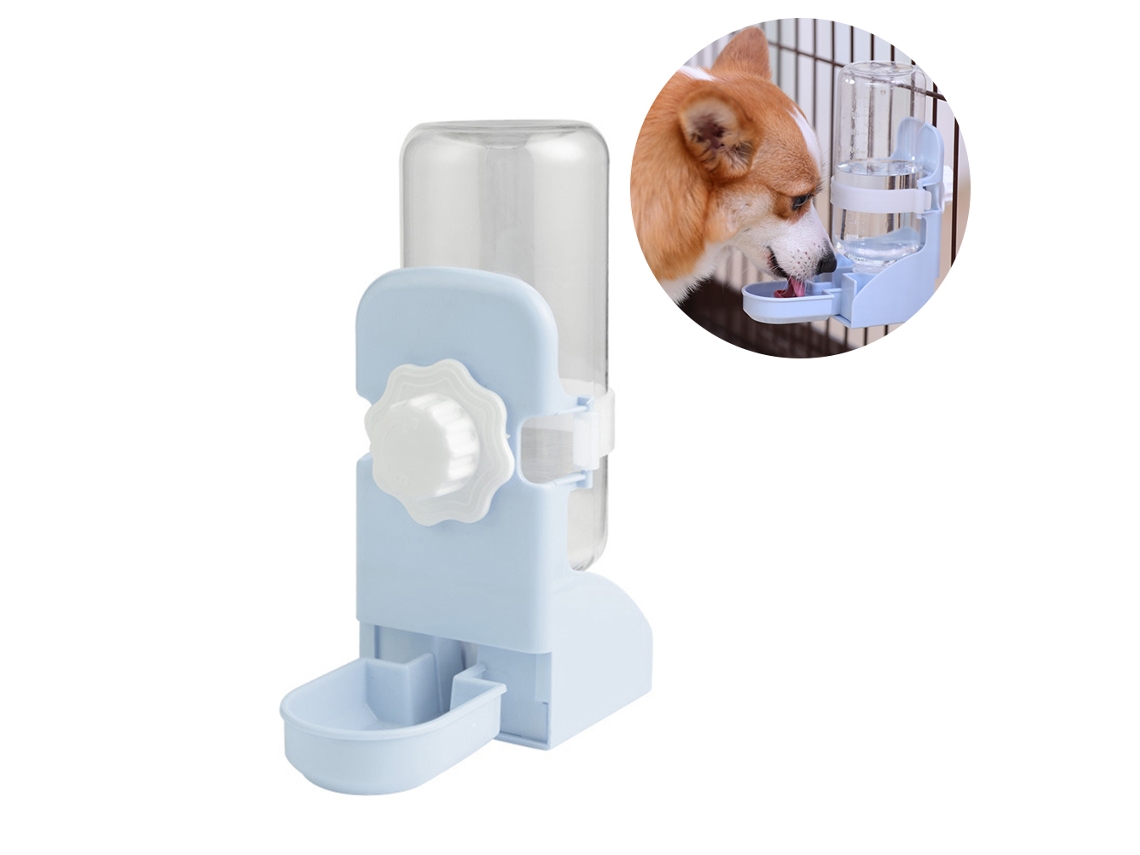 Dispensador automático de agua colgante de 500 ml para conejos