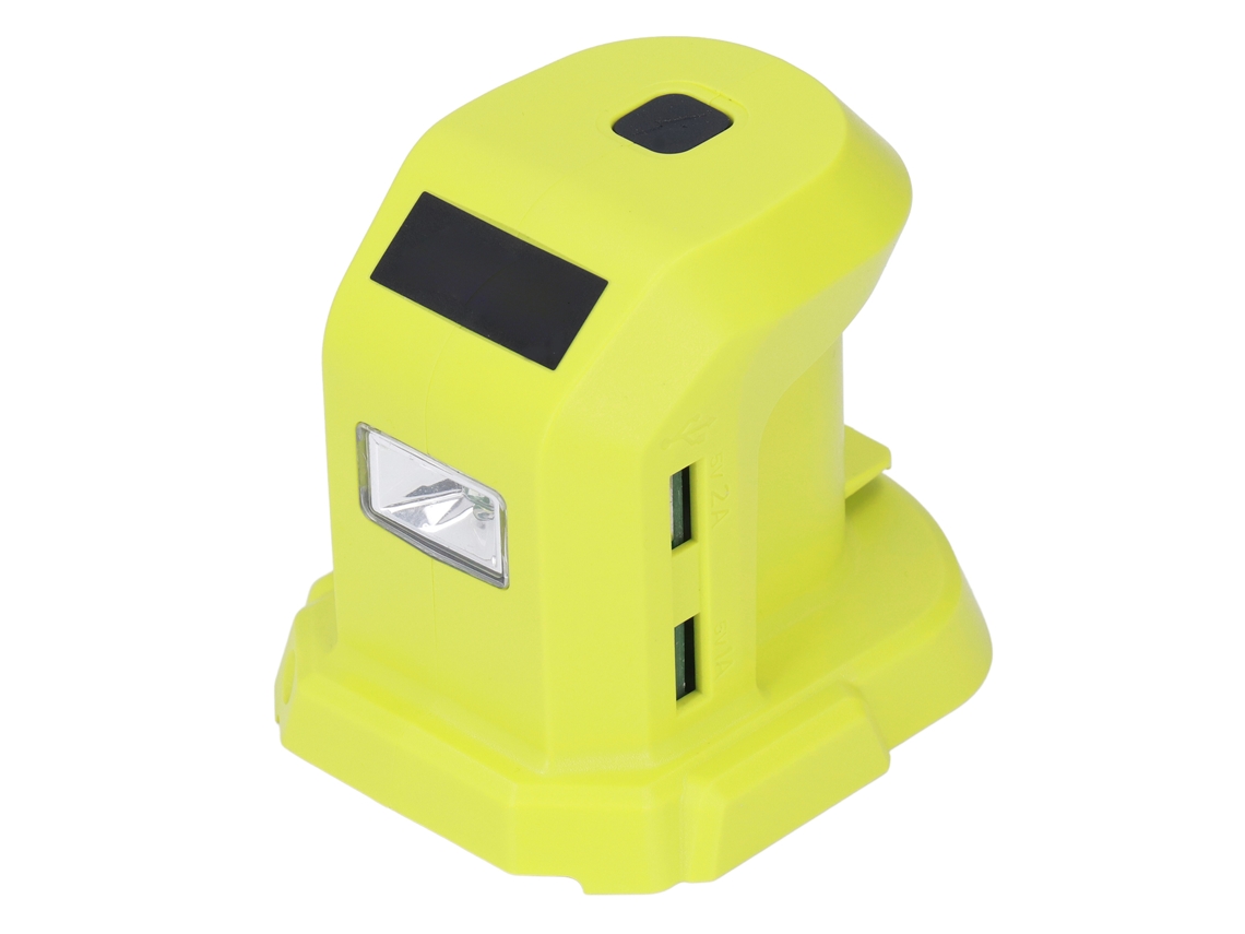 2026-as-adaptador De Batería De Ion De Litio Con 2 Puertos Usb Y Luces Led 18v 14.4v