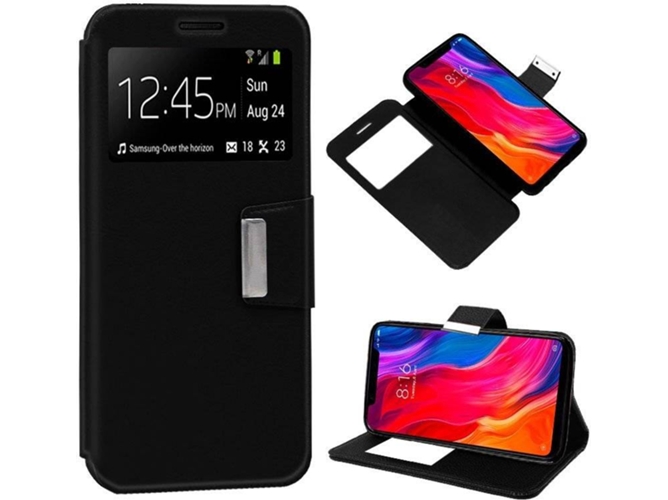 Funda Xiaomi Mi 8, Mi 8 Pro COOL Flip Negro