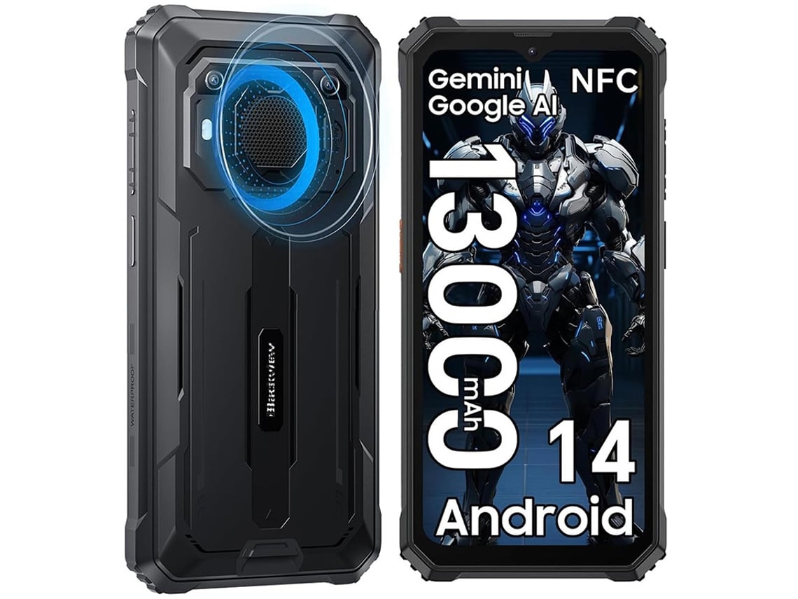 Smartphone BLACKVIEW BV6200 Pro 6.56'' 12 GB 128 GB Negro