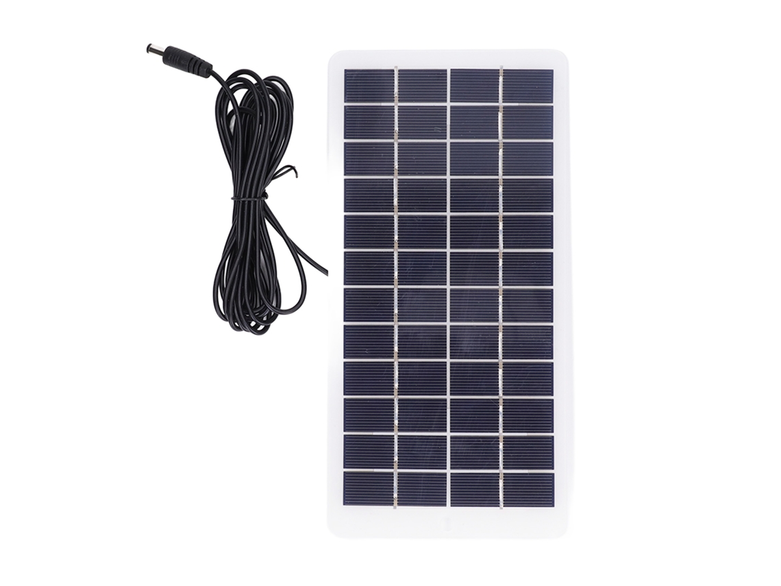 2026 Store-panel Solar Polisilicio Portátil Transmisión De Luz Alta Con Interfaz Dc 5w 12v Para Batería 3.7v