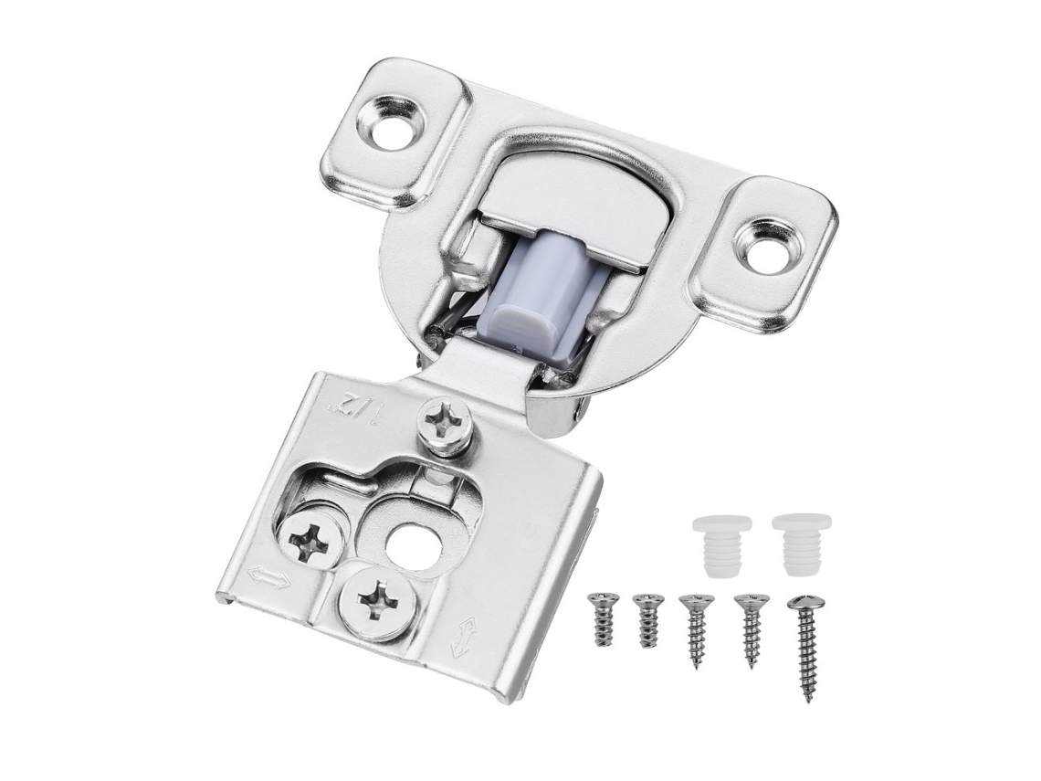 Juego de 50 Bisagras para Mueble 71x57x18mm con Cierre Suave y Amortiguador Tekmaquinas