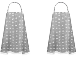2x Capa De Ropa De Lactancia Chal Vestido De Verano Cubre Artefacto