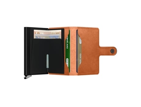 Cartera Fólio, Premium SECRID Miniwallet Basco Marrón