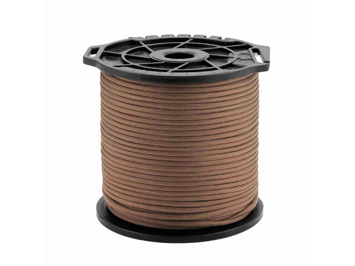 Mali corda Paracord 9 Núcleos 4mm com Carretel Multifuncional para Exterior Linha de Roupas Corda de Tenda Corda de Escalada