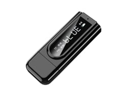 Adaptador Usb Preto Para Veículos, Transmissor E Receptor Aux, Transmissor Estéreo De Saída Dupla.