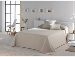 Colcha NAF NAF Paines (Beige - 250 x 270 cm - 70% Algodón 30% Poliester)