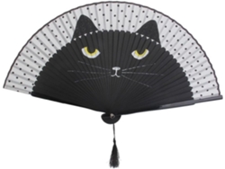 Abanico plegable, diseño elegante y estructura hueca compacta, perfecto para espectáculos de baile y decoraciones para fiestas de bodas.