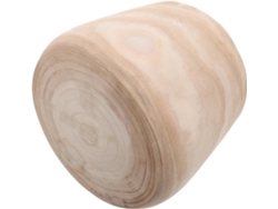 Bol Decorativo Redondo De Madera De 21 X 19 Cm, Bol Multifuncional Para Mesa De Cocina, Ideal Para Frutas Y Aperitivos.