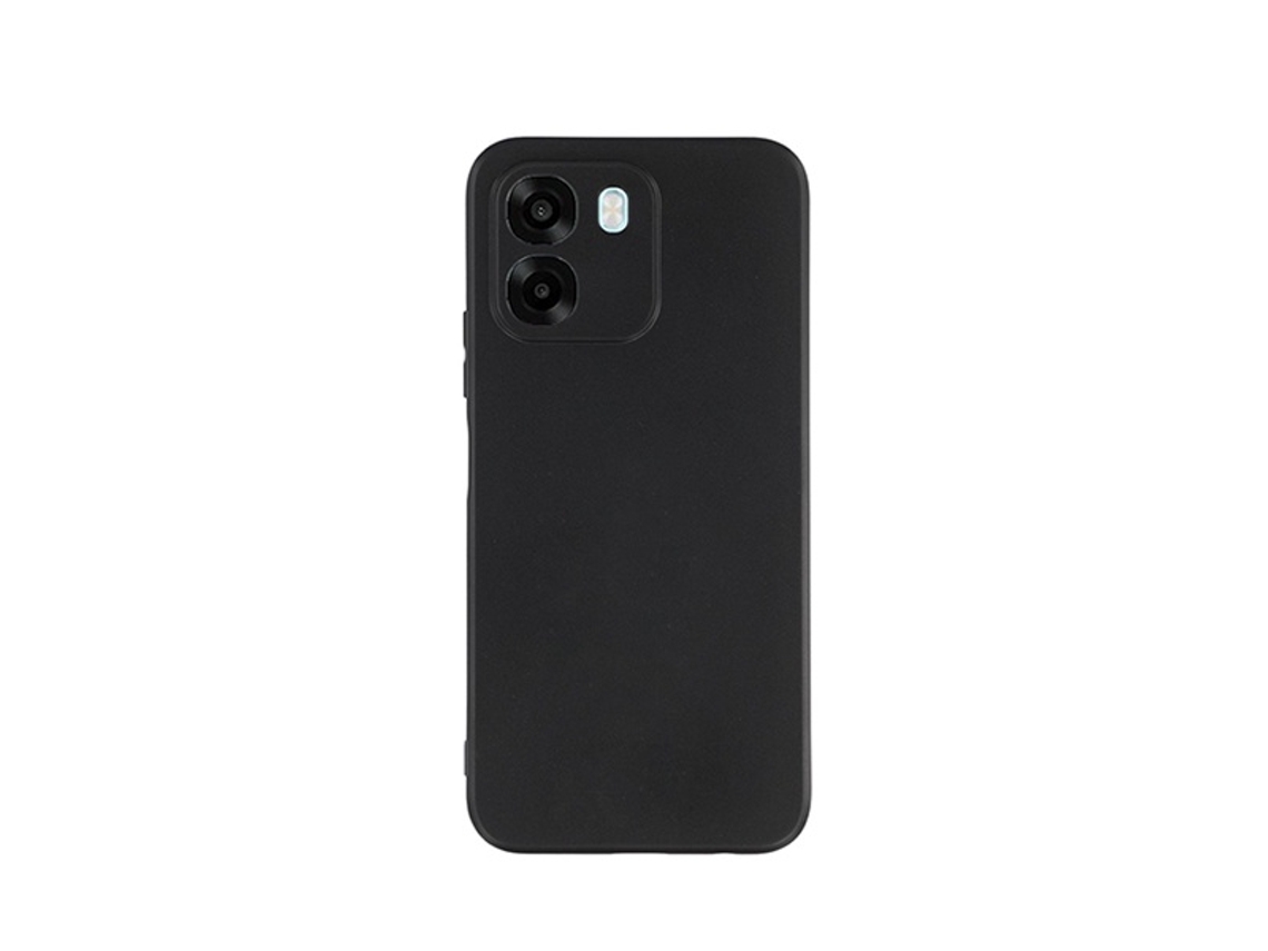 Capa Silicone Líquido Phonecare Para Oppo A6 - Preto