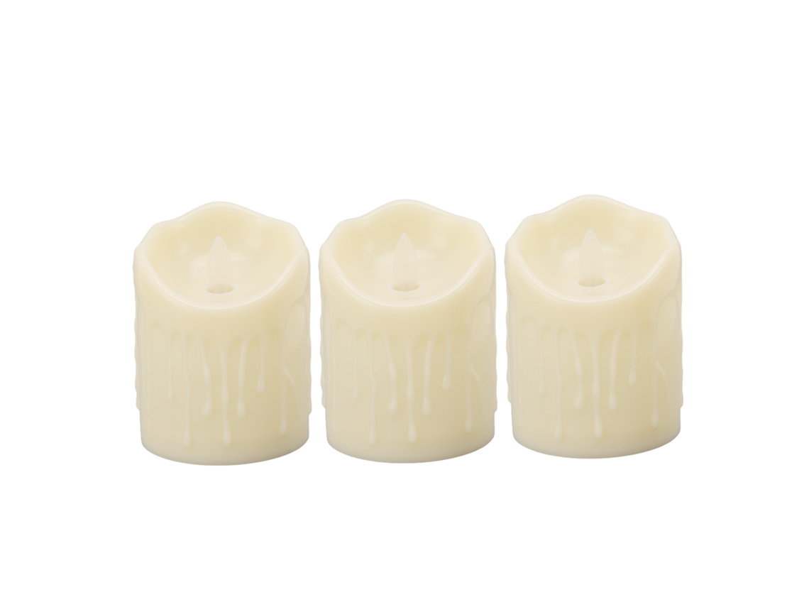 Velas Led Con Efecto De Llama, Sin A Pilas, Parpadeantes, Electrónicas, Ideales Para Bodas, Fiestas
