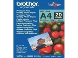 PAPEL BROTHER GLOSSY A4 20FLS - BP71GA4