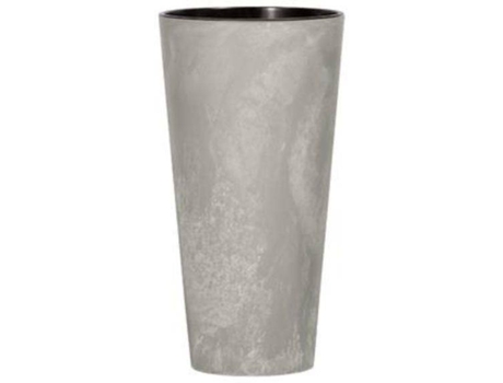 Maceta PROSPERPLAST Tubus Slim Effect (Gris - 15 x 15 x 28.6 cm)