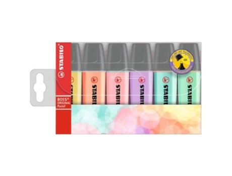Marcadores STABILO Boss Original (6 Un - Multicolor - Plástico)