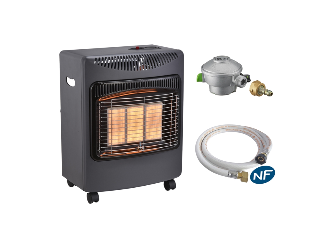Estufa De Gas De Calefacción Por Infrarrojos Daris Sannover 4200 W + Kit De Conexión