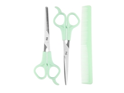 Kit de nuevo estilo, tijeras para cortar cabello, tijeras y peine para adelgazar, 3 piezas JEDBESETZT