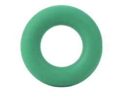 Anillo fortalecedor de agarre en forma de O para manos y dedos con resistencia de 30 a 50 lb (verde)