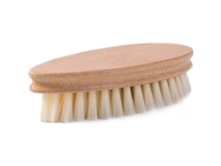 Cepillo De Madera Para Ropa Con Cerdas Suaves, Herramienta De Limpieza Duradera Para Ropa, Zapatos Y Suelos.