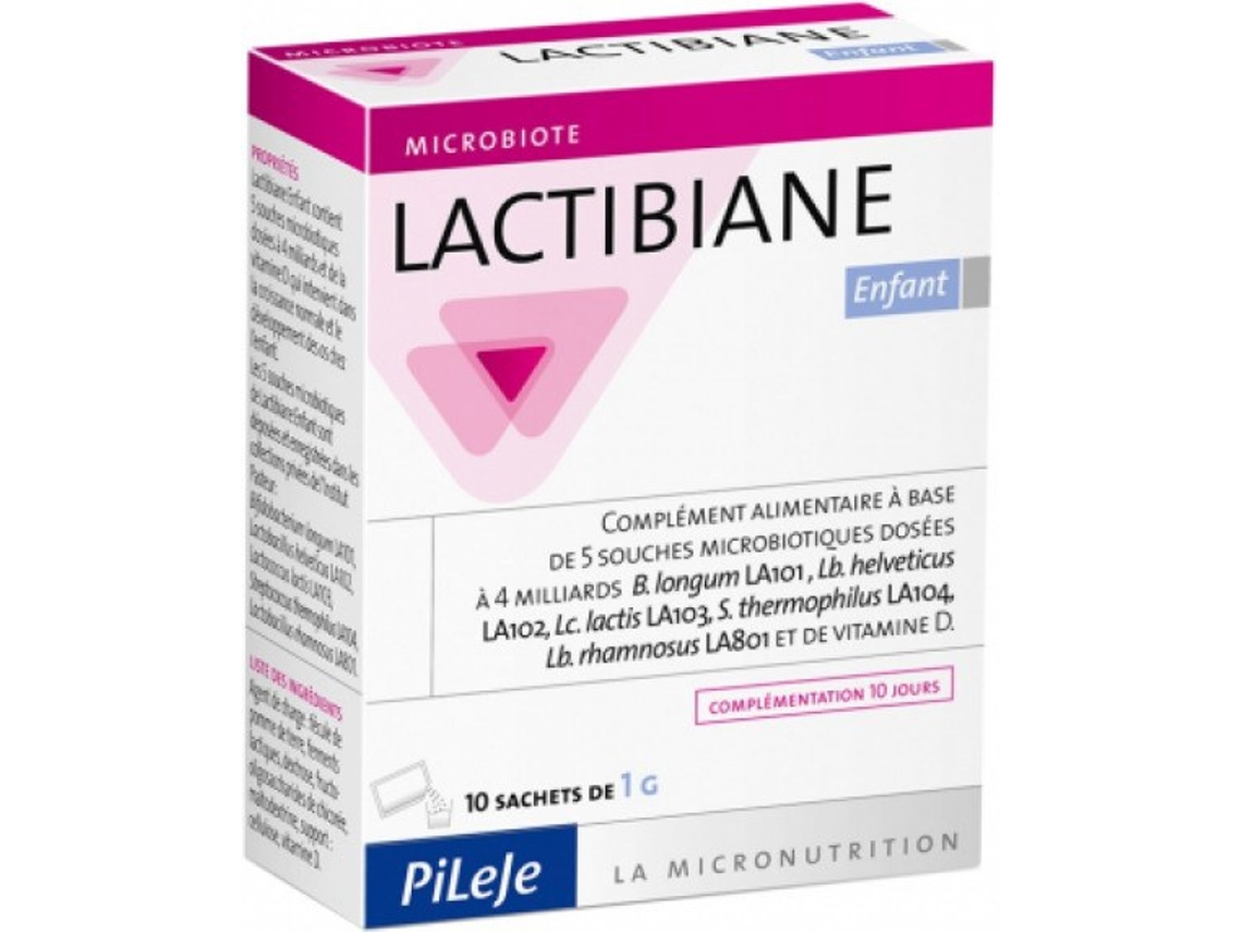 Complemento Alimentar PILEJE Lactibiane Enfant 10 Sobres