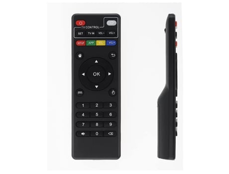 Mando a distancia de repuesto original para Android TV Box para MXQ,MXQ Pro,M8C,M8S,M8N,M10,T95,T95N,T95X,H96 H96 Pro (negro)