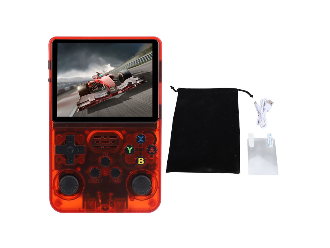 Consola De Juegos Portátil Retro De 3,5 Pulgadas Ips 64g Con Sistema Dual Y 11 Emuladores.