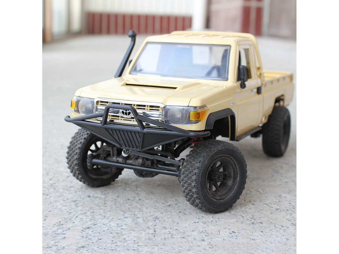 Protector De Parachoques Delantero De Simulación Mejorado Qy3d Para Toyota Land Cruiser Lc79 Mnrc Mn82 1/12, Modelos De Vehículos Rc, Piezas