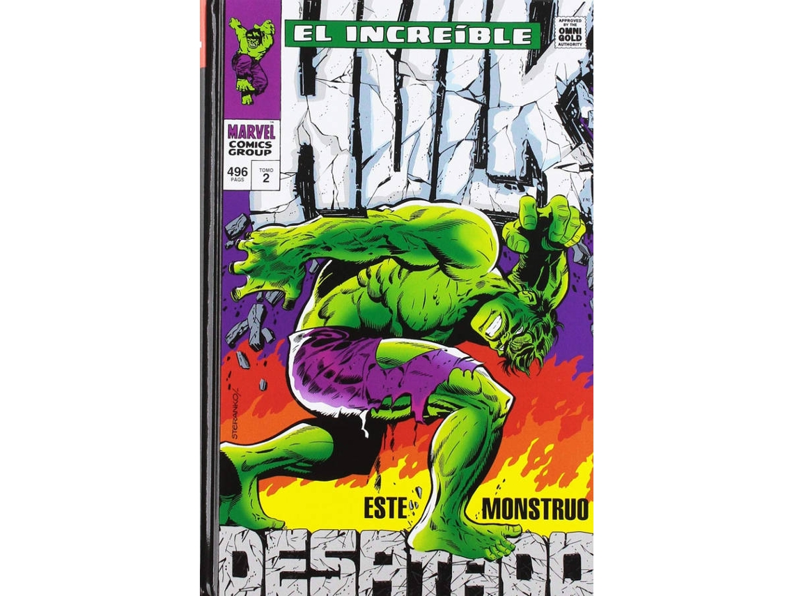 Libro Marvel Gold El Increíble Hulk. Este Monstruo Desatado de Roy Thomas Stan Lee (Español)