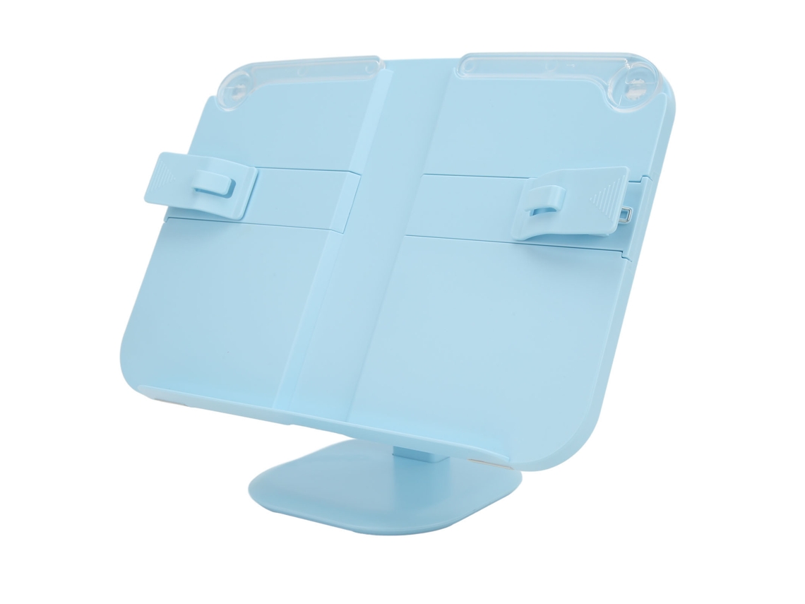 Estantería Elevable Portátil Multifuncional Azul Ajustable Para Libros Y Lectura Cómoda
