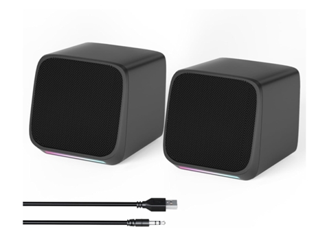 Altavoces para computadora Altavoces para computadora para PC de escritorio Altavoces de escritorio Altavoces para computadora pequeños VEANXIN