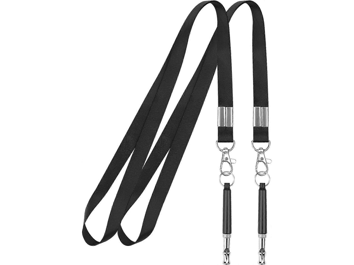 Silbato de adiestramiento para perros GOKOCO ajustable con cordón, 2 unidades
