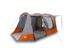 Tienda de campaña para coche impermeable VIDAXL gris y naranja