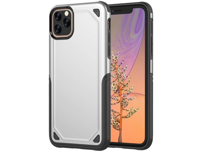 Funda iPhone 11 WISETONY Weiluosi-402 Plateado