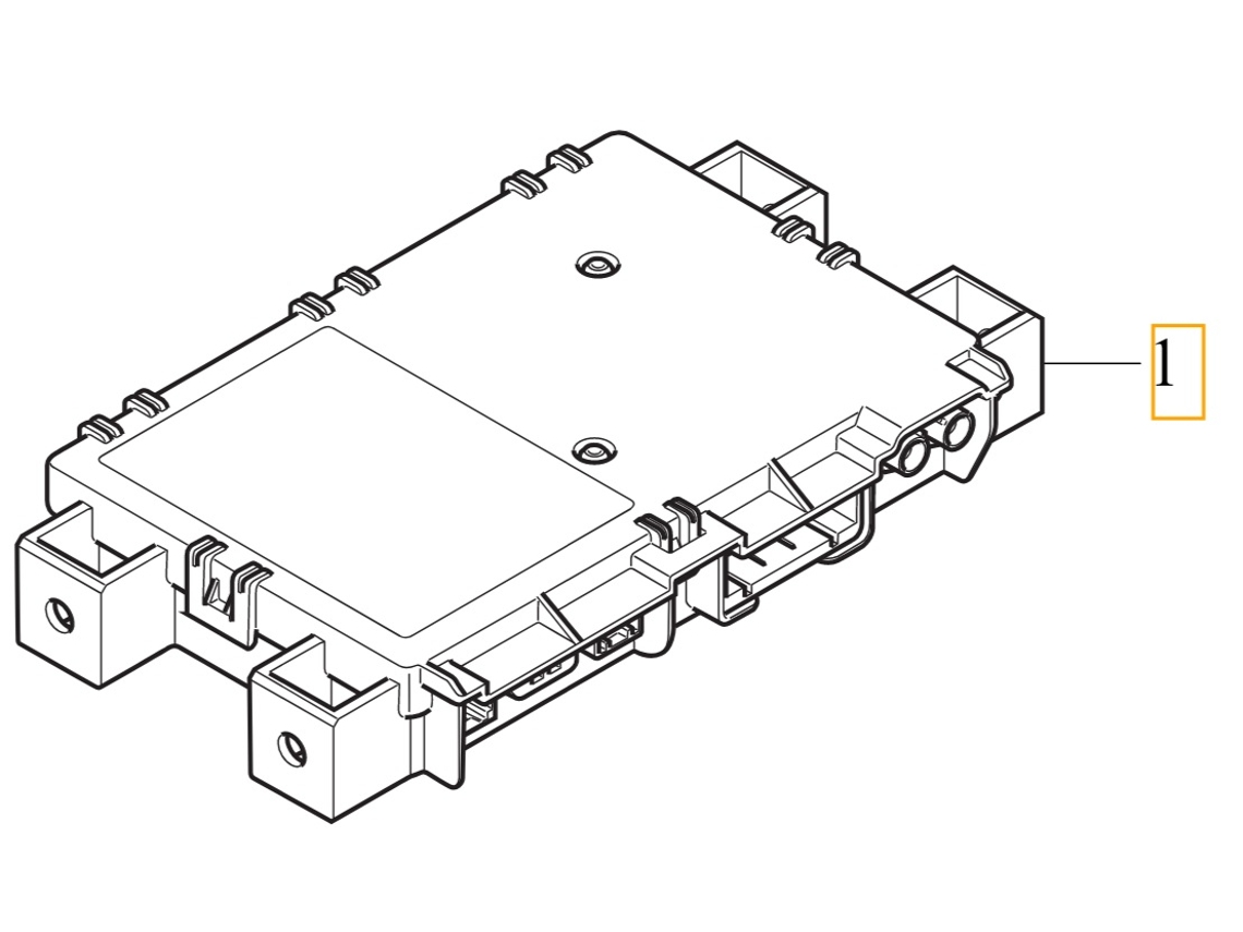 Módulo de control informático Volvo V60 II VCM 36010611