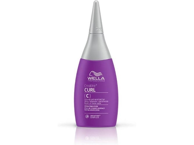 Loción para el Pelo WELLA Creatine Curl Coloured And Sensitized Hair (75 ml)