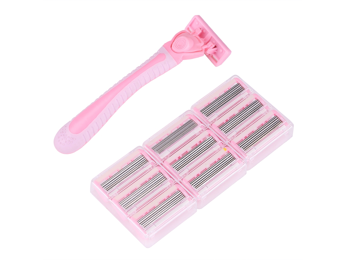 Vlrla-para Homens 3 Colors Razor Com 6-layer Blades