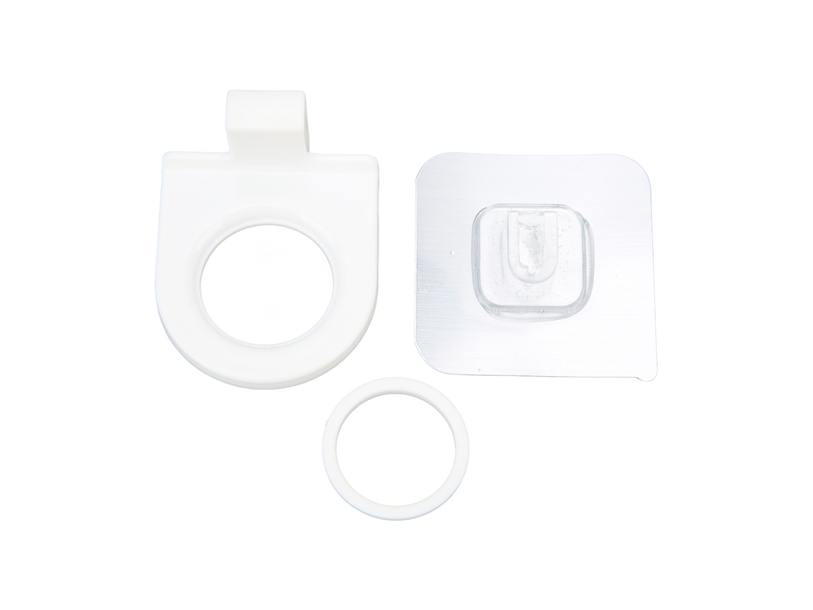 Soporte adhesivo para botella de gel de ducha para baño