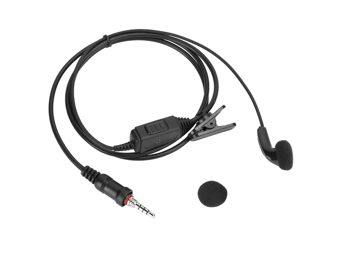 Auriculares Impermeables Ip54 Para Radio Walkie-talkie Icom Ic-m33/08t