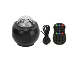Projetor De Luz Estrela Com Alto-falante Sem Fio Controle Remoto Timer Projetor De Teto Para Festa E Quarto