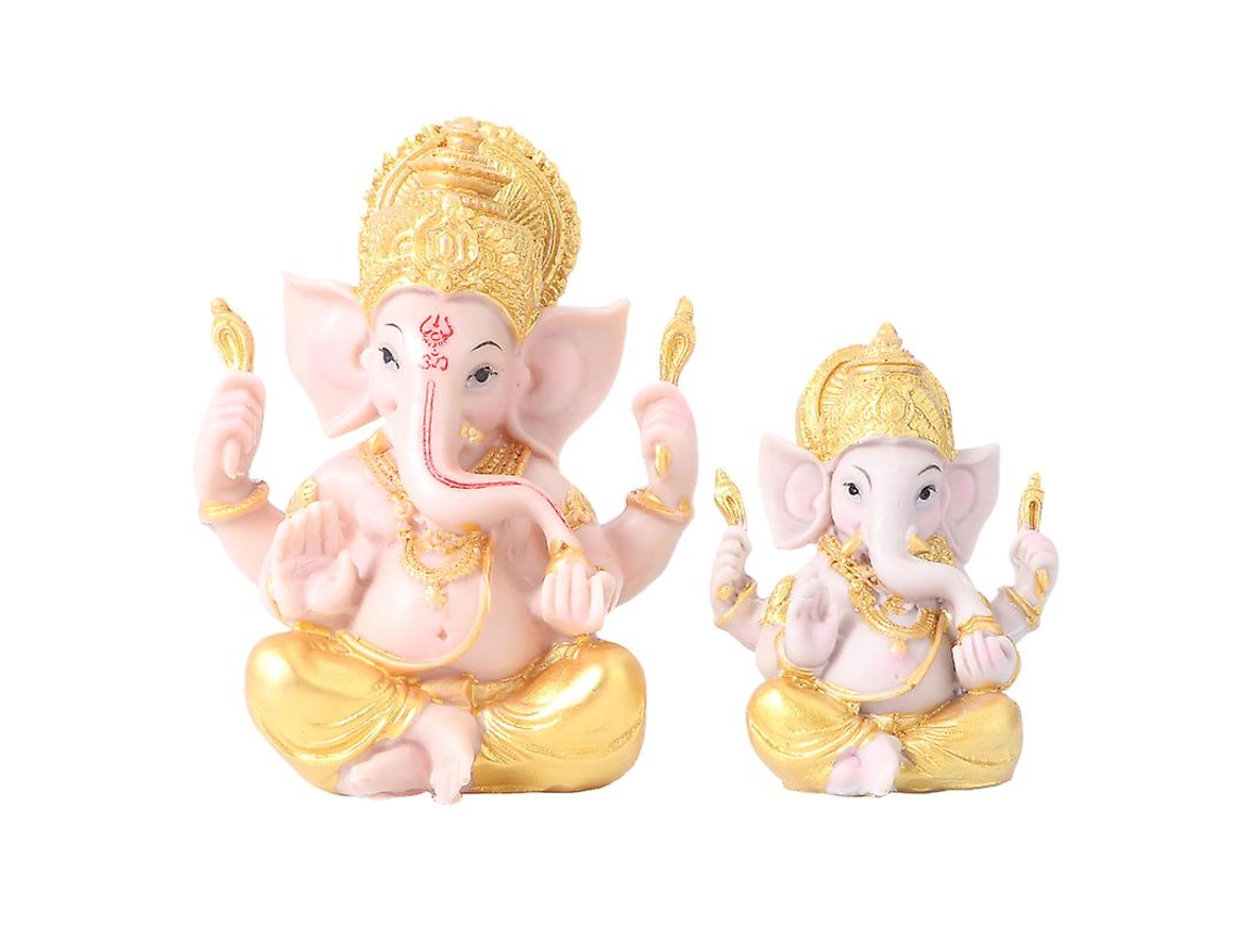 2 piezas estatua de dios elefante ALLINLESS