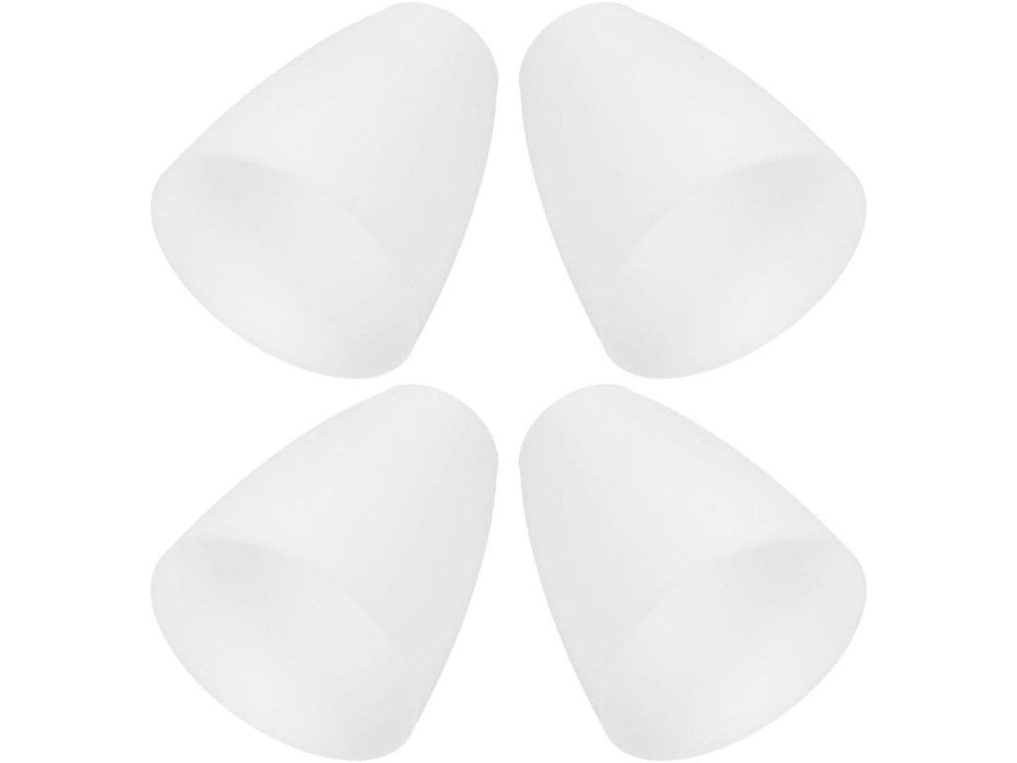 Juego de 4 piezas de plástico resistente E14mm con diseño exclusivo. SFUSHOS