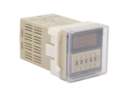 2026dz-relé Temporizador Digital Dh48s-2z Lcd 8 Pines 0.01s-9999h 12vac/dc