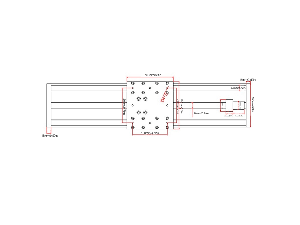 Guías lineales (medición automática, precisión)