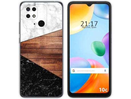 Carcasa para Xiaomi Redmi 10C TUMUNDOSMARTPHONE Dibujos Mármol 11 Multicolor