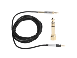 Cable Para Auriculares De 3,5 Mm A 2,5 Mm Con Adaptador De 6,35 Mm Para Sennheiser Hd518, Hd558, Hd595, Hd598, M40x Y M50x.