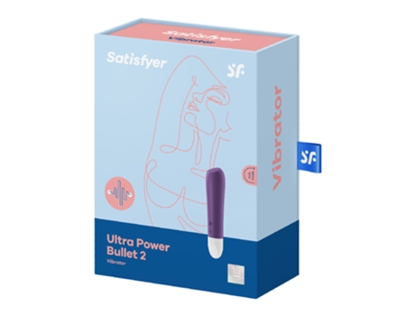 Vibrador SATISFYER Bullet Ultra Power Violet