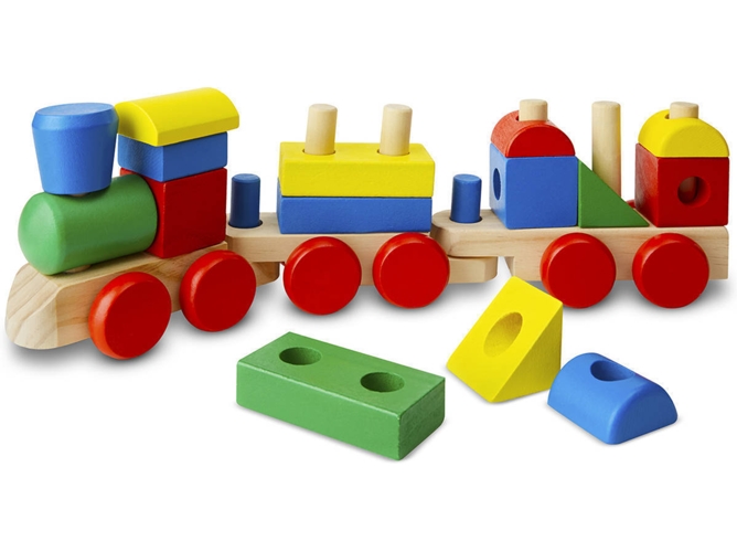 Juguete Educativo MELISSA & DOUG Stacking Train Toddler Toy