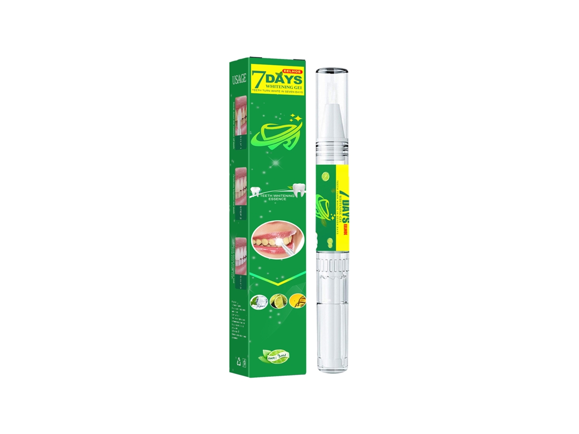 Lápiz blanqueador dental: blanqueamiento dental, eliminación de manchas y cuidado del aliento.