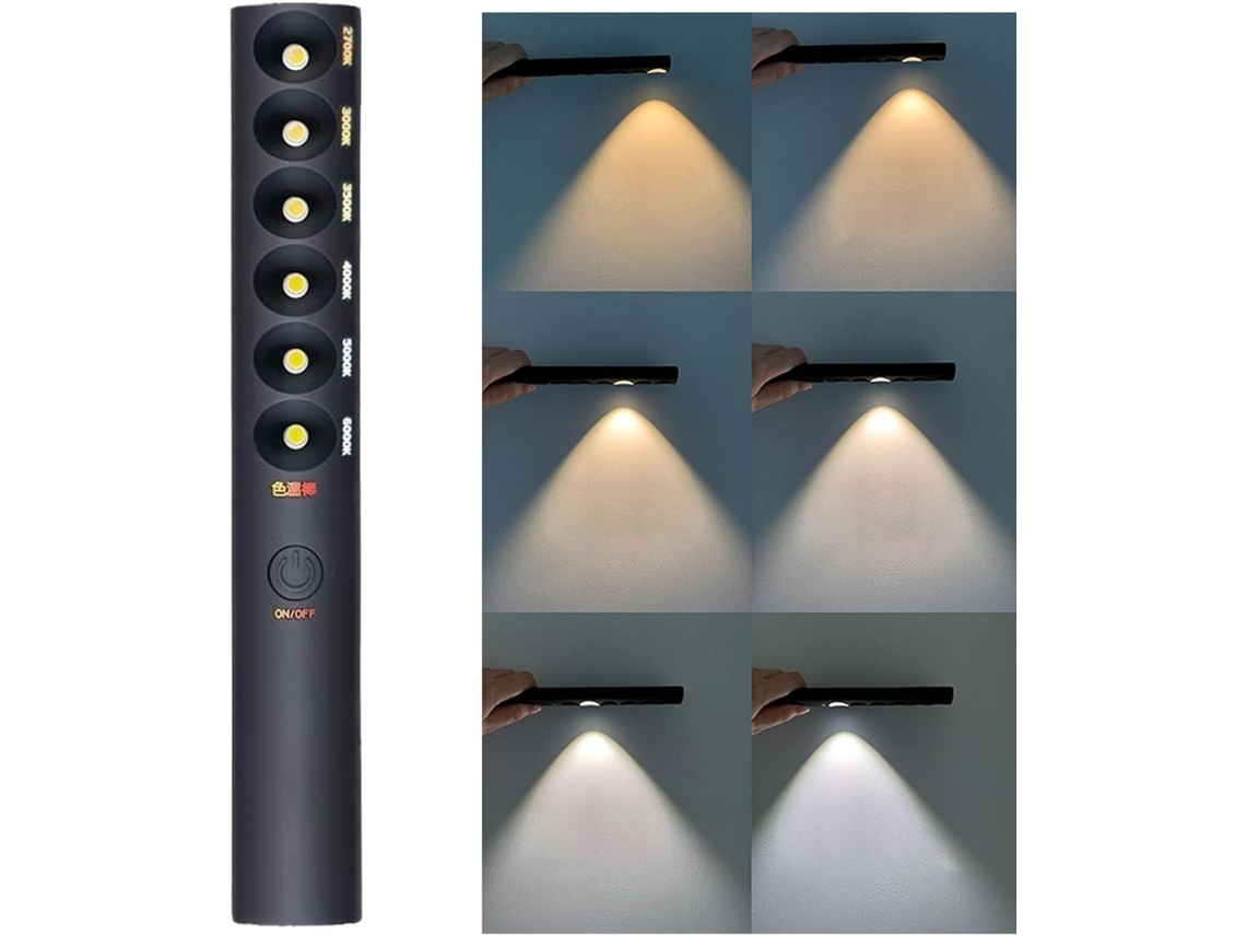 Luz Con Temperatura De Color Brillante | Barra Portátil De 2700k-6000k Para Fotografía | Luz De Vídeo